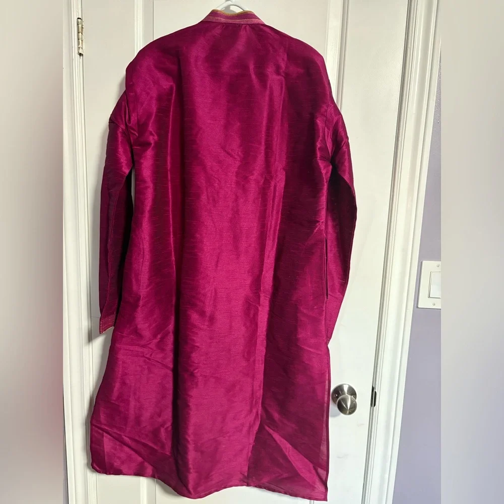 Mens pink kurta size 42 - Picture 6 of 6
